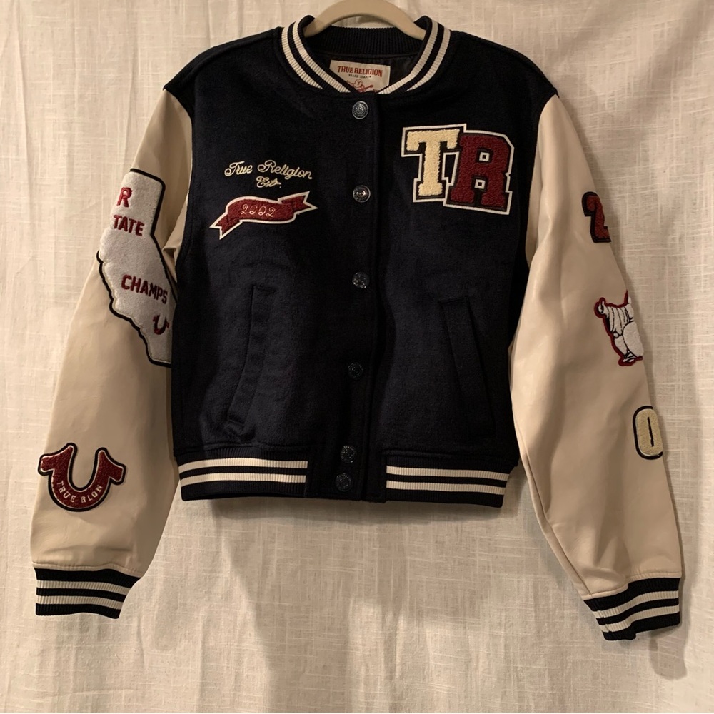 True Religion Varsity jacket